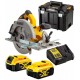 DeWALT DCS572P2 Aku kotoučová pila 184mm XR 18V (2x5,0Ah) kufr Tstak