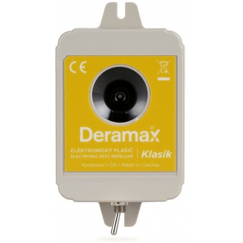 Deramax-Klasik Ultrazvukový odpuzovač - plašič kun a hlodavců 0400
