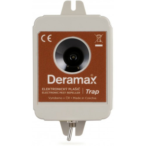 Deramax-Trap Ultrazvukový odpuzovač - plašič divoké zvěře 0200