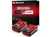 Einhell PXC Baterie 2x (18V/4,0Ah) Twinpack 4511629