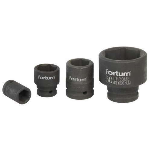 FORTUM hlavice nástrčná rázová, 3/4“, 70mm, L 90mm, CrMoV, 4703070