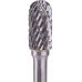 EXTOL INDUSTRIAL fréza karbidová, válcová s kulovým čelem, pr.10x20mm/stopka 6mm 8703724