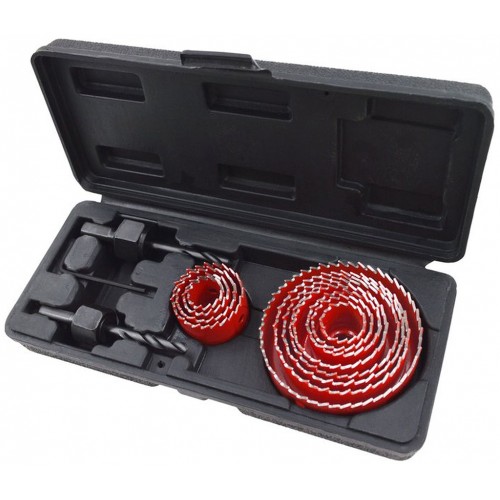 EXTOL PREMIUM vrtáky vykružovací korunkové, 12 průměrů O 19-76mm 8801606 EXTOL PREMIUM vrtáky vykružovací korunkové, 12 průměrů O 19-76mm 8801606