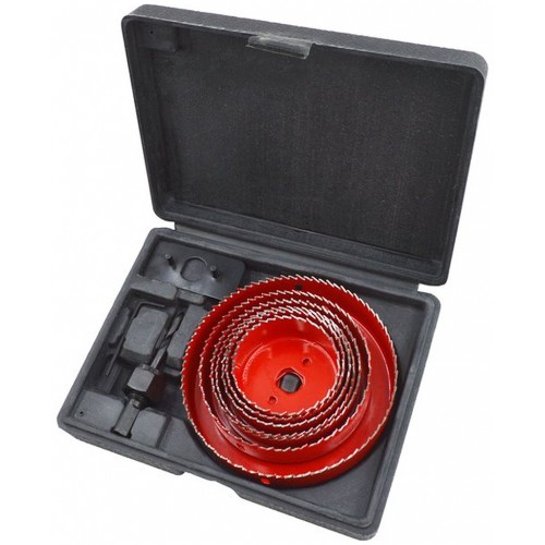 EXTOL PREMIUM vrtáky vykružovací korunkové, 7průměrů 64-127mm 8801607 EXTOL PREMIUM vrtáky vykružovací korunkové, 7průměrů 64-127mm 8801607