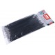 EXTOL PREMIUM pásky stahovací na kabely EXTRA, černé, 200x3,6mm, 100ks, nylon PA66 8856232