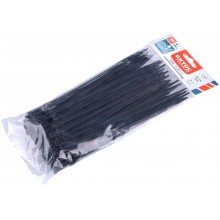 EXTOL PREMIUM pásky stahovací černé, rozpojitelné, 200x4,8mm, 100ks, nylon PA66 8856254