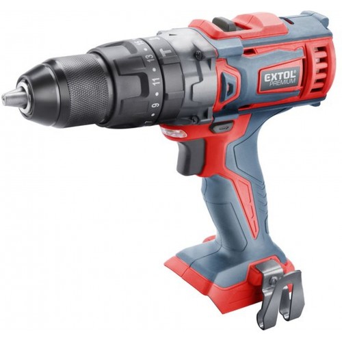 EXTOL PREMIUM Aku vrtací šroubovák s příklepem SHARE20V, 20V Li-ion, bez baterie a nabíječky 8891805 EXTOL PREMIUM Aku vrtací šroubovák s příklepem SHARE20V, 20V Li-ion, bez baterie a nabíječky 8891805