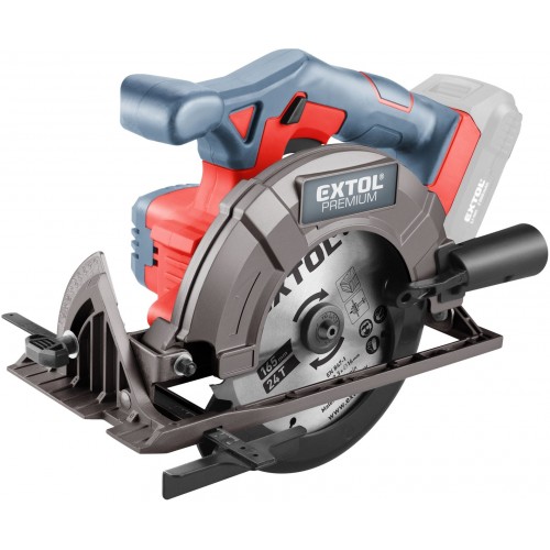 EXTOL PREMIUM pila kotoučová aku SHARE20V, 165mm, 20V Li-ion, bez baterie a nabíječky 8891823