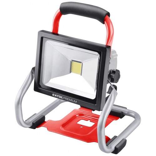 EXTOL PREMIUM reflektor LED aku SHARE20V, 1800lm, 20V Li-ion, bez baterie a nabíječky 8891871