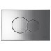 KOLO Technic ovládací tlačítko Eclipse 21,5x14cm 3/6l matný chrom 94122003