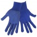 EXTOL CRAFT rukavice z polyesteru s PVC terčíky na dlani, velikost 9" 99714