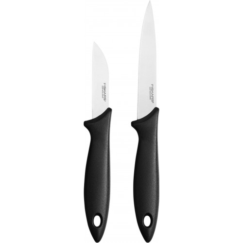 FISKARS Essential Sada - nůž loupací (7 cm) a nůž okrajovací (11 cm) 1065601