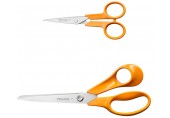 FISKARS Sada nůžek na šití univerzální (21 cm) a vyšívací (13 cm) 1082398