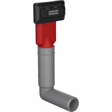 Franke Colorline skrytý přepad -matná černá, hranatý 112.0734.738