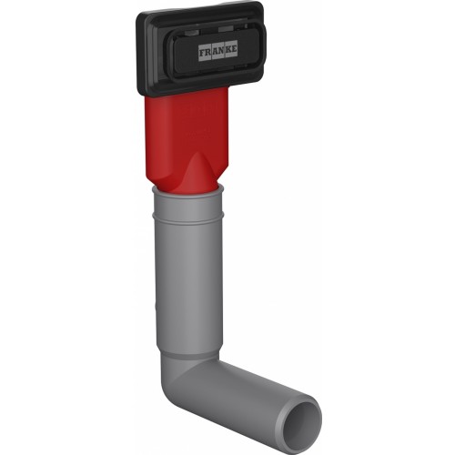 Franke Colorline skrytý přepad -matná černá, hranatý 112.0734.738