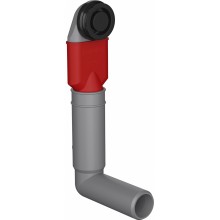 Franke Colorline skrytý přepad -matná černá, kulatý 112.0734.782