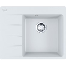 Franke Centro CNG 611-62 TL/7, 620x500 mm, fragranitový dřez, Bílá led 114.0637.164