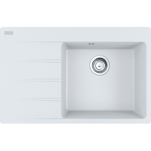 Franke Centro CNG 611-78 TL/7, 780x500 mm, fragranitový dřez, Bílá led 114.0637.505