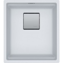Franke Kubus 2 KNG 110-37, 410 x 460 mm, fragranitový dřez, Bílá led 125.0672.041