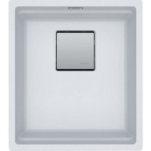 Franke Kubus 2 KNG 110-37, 410 x 460 mm, fragranitový dřez, Bílá led 125.0672.041