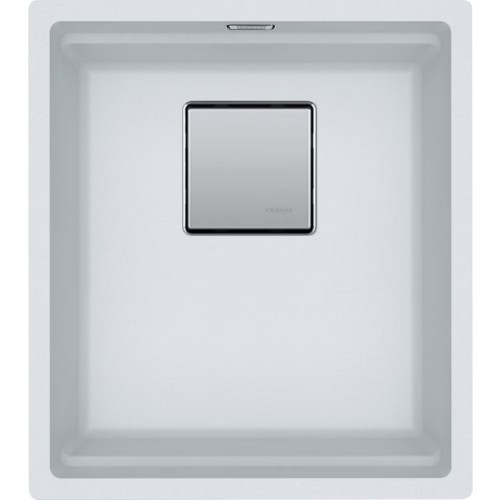 Franke Kubus KNG 110-37, 410x460 mm, fragranitový dřez, Bílá led 125.0672.041