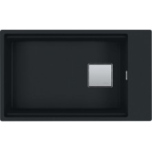 Franke Kubus 2 KNG 110-62, 760x460 mm, fragranitový dřez, Matná černá 125.0627.321