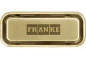 Franke Krytka skrytého přepadu hranatá, Celonerez, Zlatá 133.0630.111