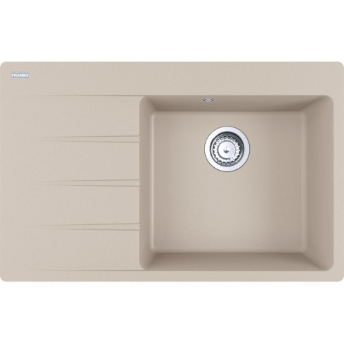 Franke Centro CNG 611-78 TL/7, 780x500 mm, fragranitový dřez, Sahara 114.0637.504