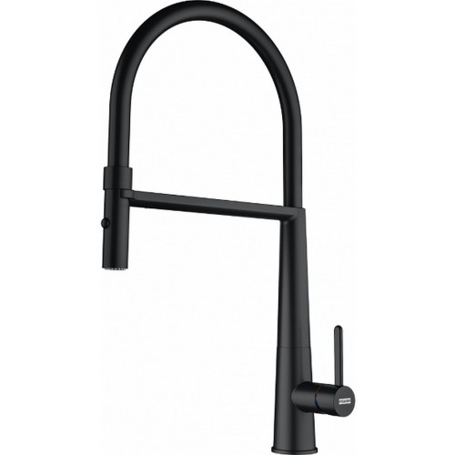 Franke FG 0598.901 ICON Dřezová baterie, sprcha/proud matná černá 115.0690.598