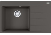 Franke Centro CNG 611-78 TL/2, 780x500 mm, fragranitový dřez, Šedá břidlice 114.0713.981