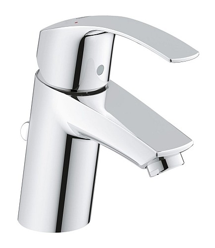 GROHE Eurosmart páková umyvadlová baterie S, s výpustí, chrom 33265002 GROHE Eurosmart páková umyvadlová baterie S, s výpustí, chrom 33265002