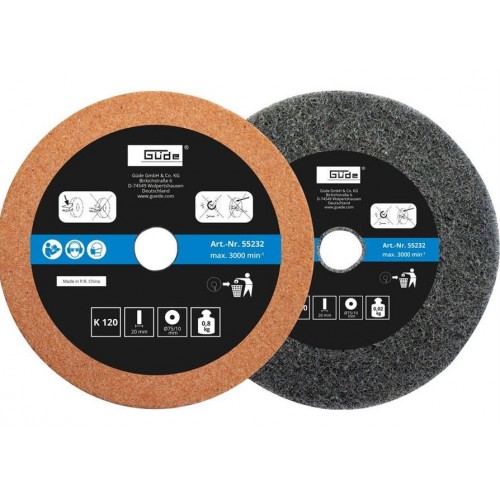 Güde Sada brusných kotoučů 75x10x20mm K120/400 55232