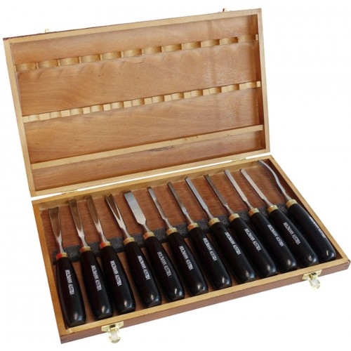 HOLZMANN Soustružnická dláta (12ks) SCH12TLG HOLZMANN Soustružnická dláta (12ks) SCH12TLG