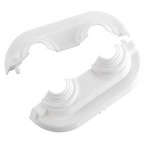 Danfoss Dvojitá rozeta krycí, rozteč 40 mm, k RA 15/6T a 15/6TB 192H0160 Danfoss Dvojitá rozeta krycí, rozteč 40 mm, k RA 15/6T a 15/6TB 192H0160