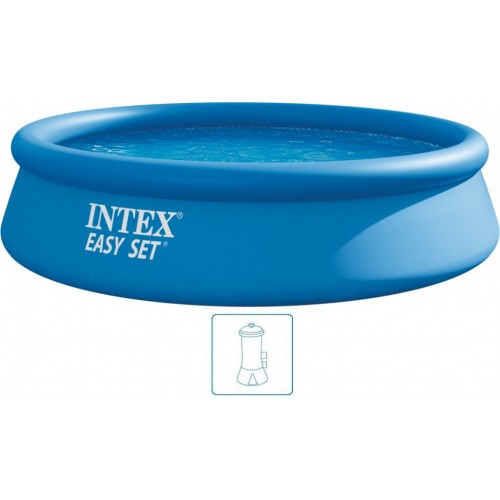 INTEX Easy Set Pool Bazén 366 x 76 cm s kartušovou filtrační pumpou 28132GN