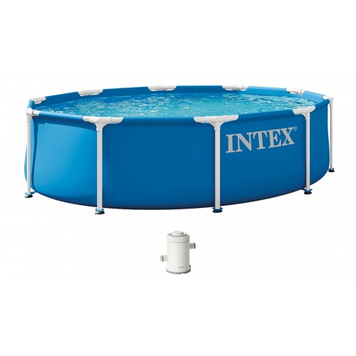 INTEX METAL FRAME Bazén 305 x 76 cm s filtrací 220-240V 28202ND INTEX METAL FRAME Bazén 305 x 76 cm s filtrací 220-240V 28202ND
