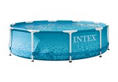 INTEX METAL FRAME BEACHSIDE Bazén 305 x 76 cm 28206NP