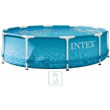 INTEX METAL FRAME BEACHSIDE Bazén 305 x 76 cm s filtrací 12V 28208GN