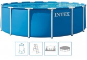 INTEX METAL FRAME Bazén 457 x 122 cm s filtrací 220-240V 28242ND