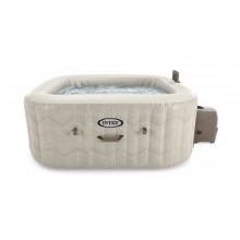 INTEX PureSpa Chevron Bubble Deluxe Vířivka pro 4 osoby S2 28446NP
