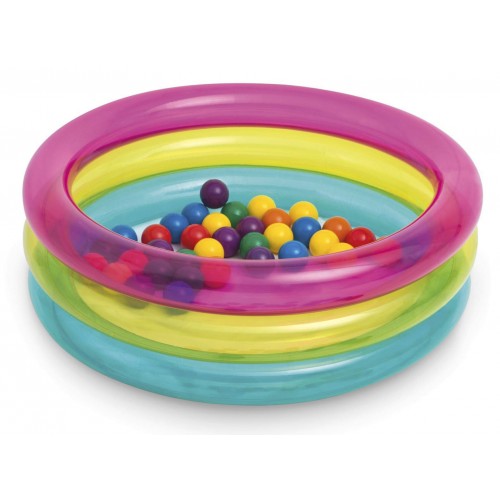 INTEX BABY BALL PIT Hrací bazének se třemi prstenci 86 x 25 cm 48674 INTEX BABY BALL PIT Hrací bazének se třemi prstenci 86 x 25 cm 48674