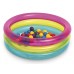 INTEX BABY BALL PIT Hrací bazének se třemi prstenci 86 x 25 cm 48674