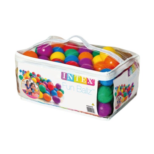 INTEX FUN BALLZ Míčky do bazénu 6,5 cm 100 ks 49602 INTEX FUN BALLZ Míčky do bazénu 6,5 cm 100 ks 49602