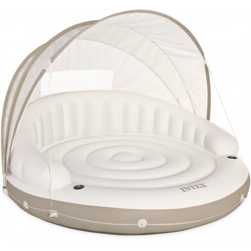 INTEX Canopy Island Lounge Nafukovací lehátko 199 cm 58292EU INTEX Canopy Island Lounge Nafukovací lehátko 199 cm 58292EU