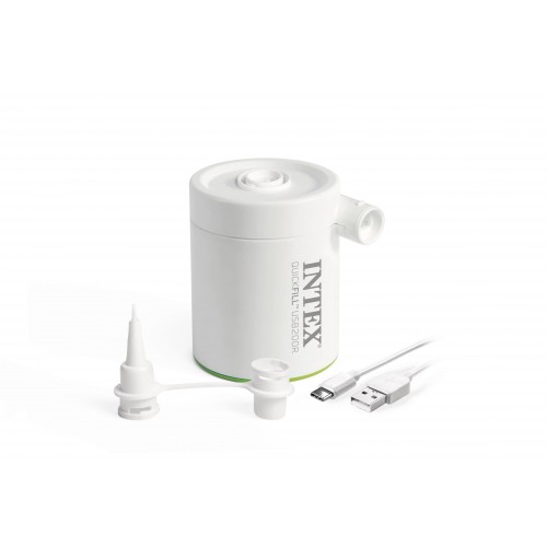 INTEX Elektrická pumpa QUICKFILL USB200R AIR PUMP 66637 INTEX Elektrická pumpa QUICKFILL USB200R AIR PUMP 66637