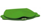 KERAMAG dětské sedátko KIND zelené(RAL 6018) s automatickým sklápěním 573366000