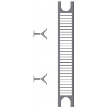 Kermi Horní kryt pro Typ 20/21, stavební délka 600 mm ZA01520004