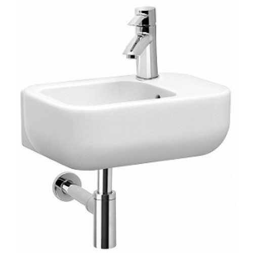 KOLO Ego by Antonio Citterio umyvadlo 40 x 29 cm, s otvorem pro baterii vpravo, s přepadem K12140000