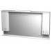 Intedoor Klasik koupelnová zrcadlová stěna 2 skříňky osvětlení dřevodekor 03 KZS147/03