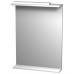 Intedoor Klasik koupelnová zrcadlová stěna s osvětlením dřevodekor 06 KZS60/06